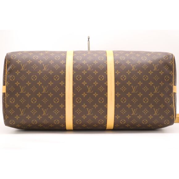 Louis Vuitton Monogram Keepall 60 Bandouliere Duffle Bag w/ Shoulder Strap LV - Picture 5 of 16